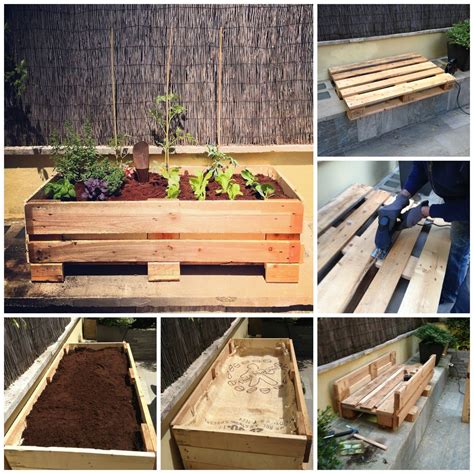 Raised Bed Garden Pallets Garden Design