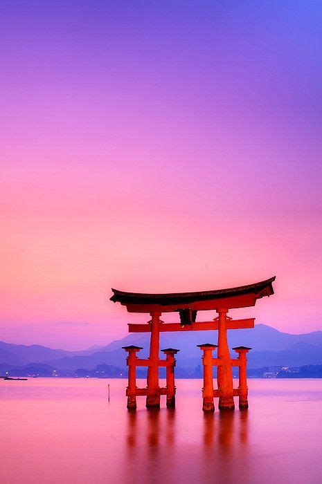 Itsukushima Miyajima Torii By Jaylie Wong Japan Travel Japan