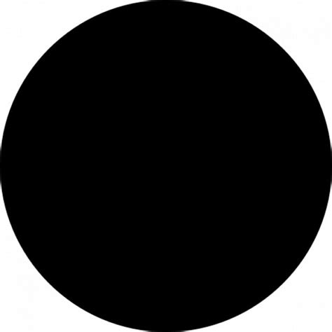 Black Circle Icons Free Download