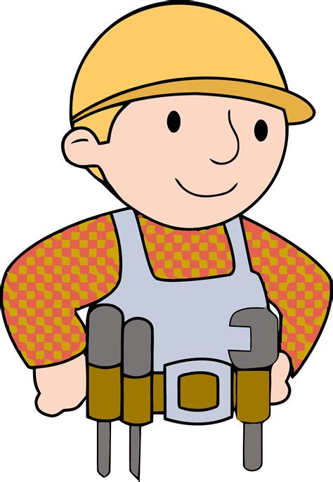 Carpenter Clipart Builder Carpenter Builder Transparent Free For