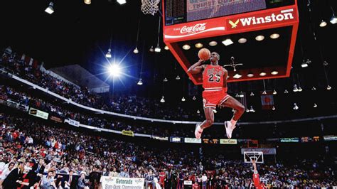 Michael Jordan Slam Dunk Laminated Poster 36 X 24