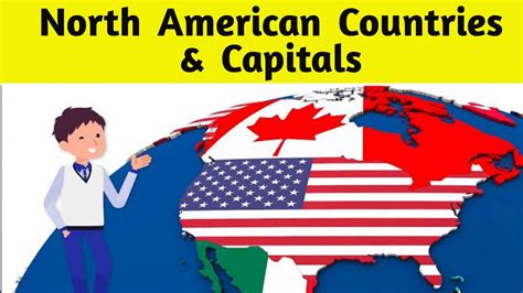 North America Countries North American Countries And Their Capitals