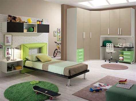 Minimal bedroom sets italian design green bamboo italgiunco 1970 brass straw, colored chestnut wood. SPAR Modern Italian Kids Bedroom Set WEB 64 | Kids bedroom ...