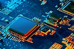Electronic circuit board close up. | High-Quality Technology Stock ...