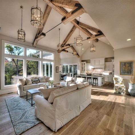 46 The Best Vaulted Ceiling Living Room Design Ideas План дома