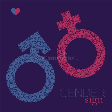 Sex Sing Gender Equality Icon Man And Woman Symbol Stock Illustration