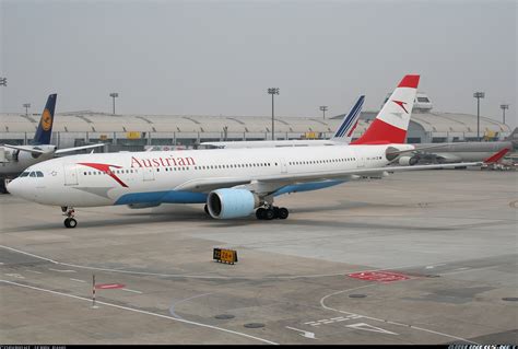 Airbus A330 223 Austrian Airlines Aviation Photo 1209585