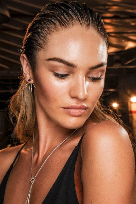 Model Candice Swanepoels Summer Beauty And Health Tips British Vogue