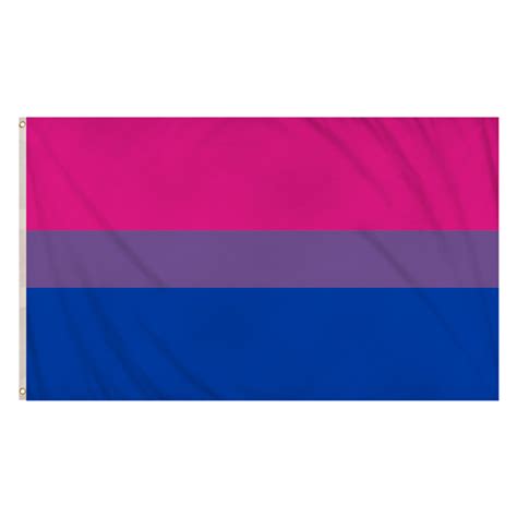 pride lgbtq bisexual 5ft x 3ft flag
