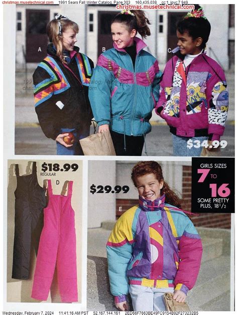 1991 Sears Fall Winter Catalog Page 303 Catalogs And Wishbooks