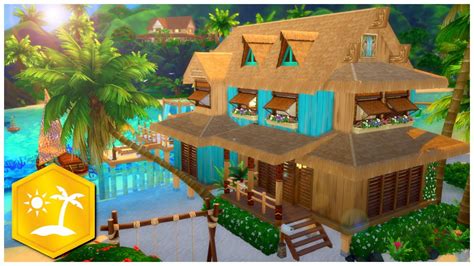 Laguna Blue 🏝️ Rebuild Sulani The Sims 4 Island Living Speed