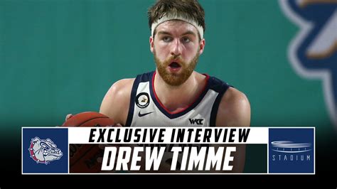 Drew timme (born september 9, 2000) is an american college basketball player for gonzaga bulldogs of the west coast drew timme. Gonzaga's Drew Timme Joins College Hoops Insiders - Stadium