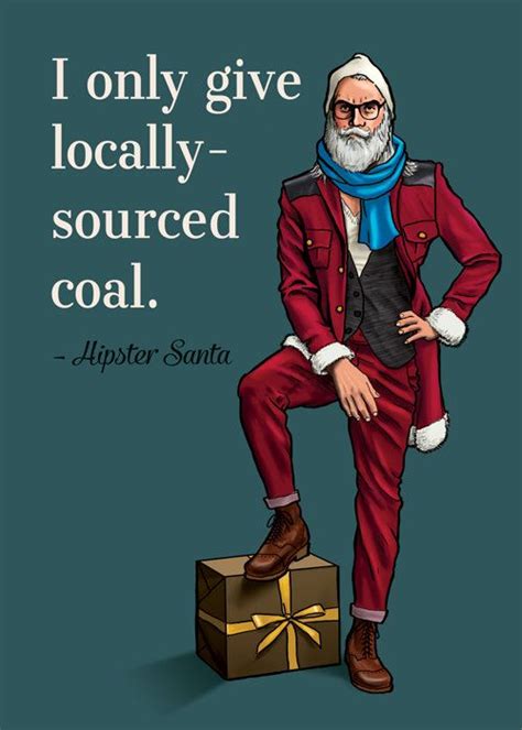 Hipster Santa Was Into Christmas Before It Was Cool Neatorama