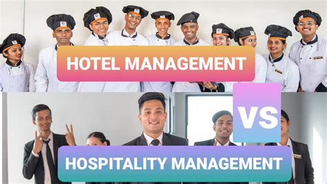 Hotel vs Hospitality Management What to choose ขอมลทงหมด