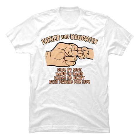 Father And Daughter Fist Bump Buy T Shirt Designs