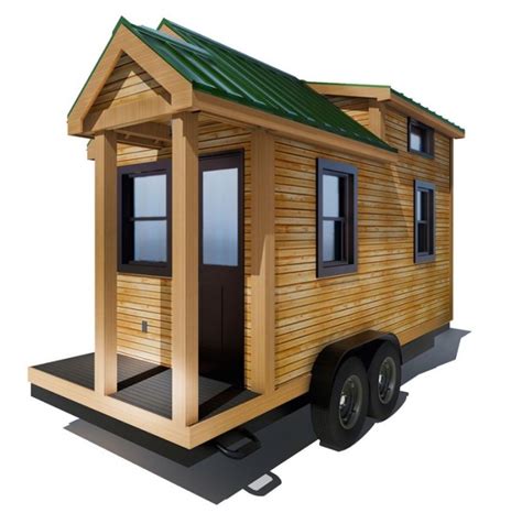 154 Sq Ft Roving Tiny House On Wheels By 84 Lumber