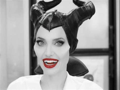 watch disney reveals how angelina jolie transforms into evil witch maleficent
