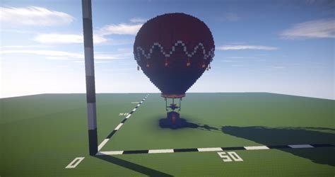 Large Hot Air Balloon Minecraft Map