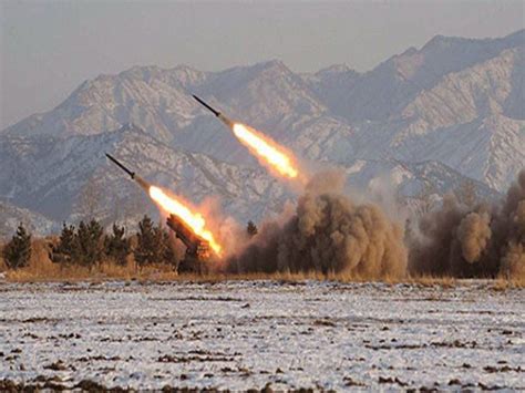 North Korea Launches Two Short Range Missiles Into Sea