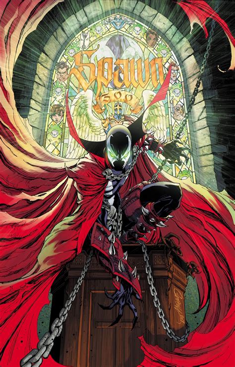 Spawn 300 J Scott Campbell Cover Revealed Reading With A Flight Ring