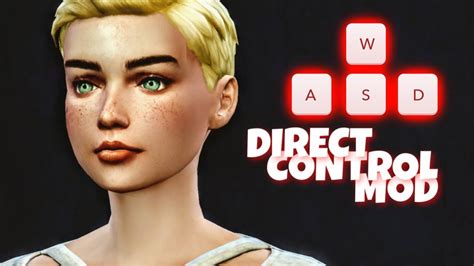 The Sims 4 Direct Control Mod Showcase Wasd Mod Third Person Youtube