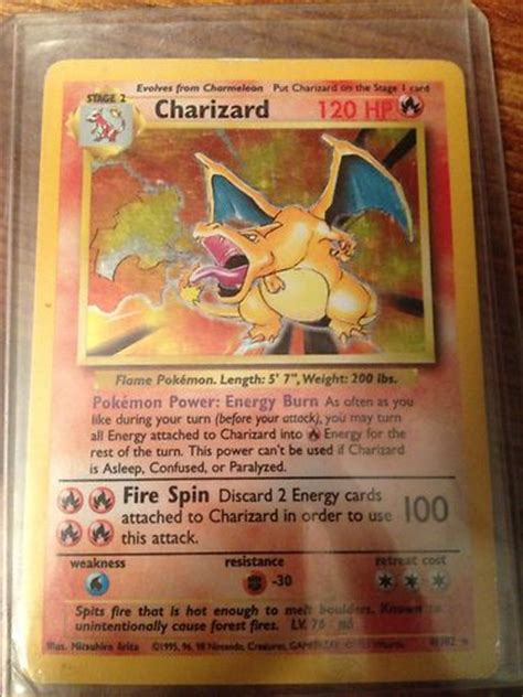 Check spelling or type a new query. Pokemon Charizard Holo Card -- Antique Price Guide Details Page