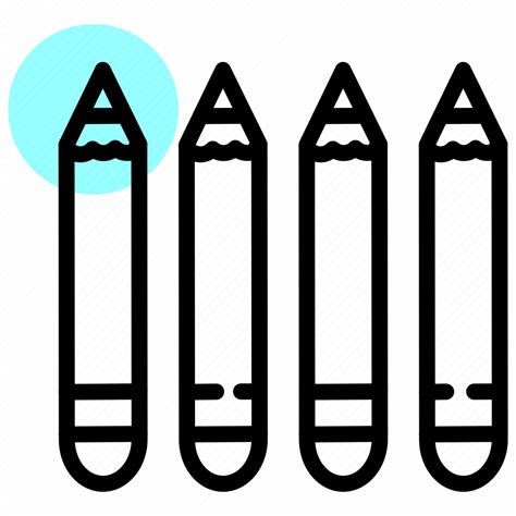 Color Color Pencils Colors Design Draw Pencil Pencils Icon