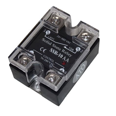 Solid State Relay Ssr 10aa 10a 70 280v Ac To Ac