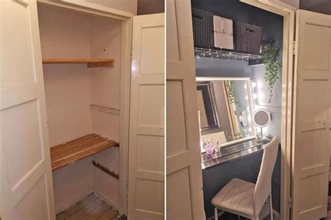 Amazing Closet Makeovers Reading Nooks Home Bars And Make Up Stations
