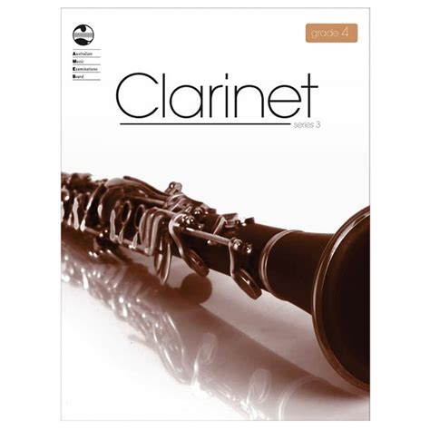 Ameb Clarinet Series 3 Book Various Grades Sheet Music For Brass And