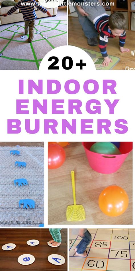 The Top 20 Indoor Energy Activities For Children To Play With And Learn