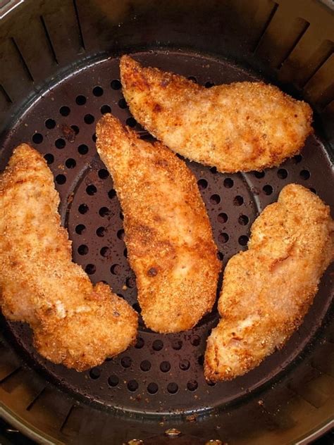 Air Fryer Breaded Chicken Tenders Recipe Air Fryer Recipes Chicken