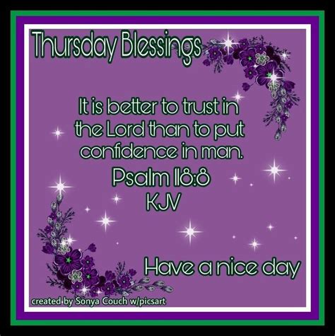 Thursday Blessings Blessed Psalms Kjv