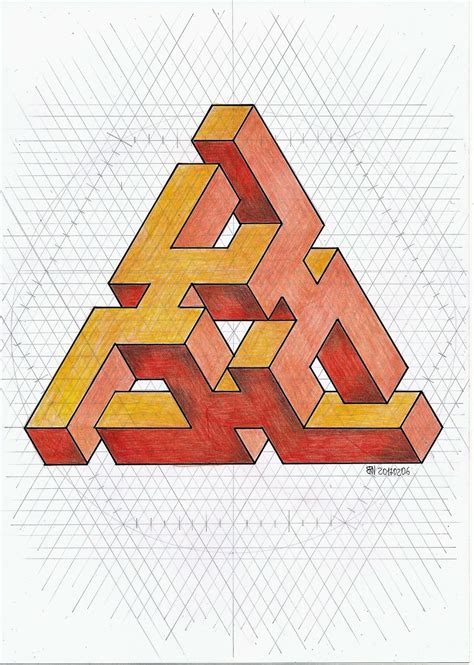 Regolo Geometric Drawing Geometry Art Isometric Art