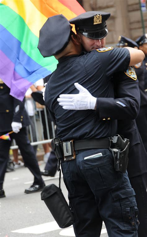 gay cops at the pride parade lys assia flickr