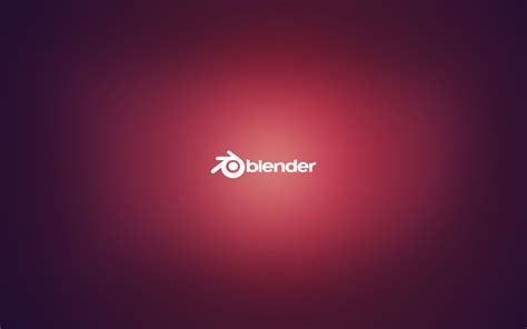 Wallpaper Red Text Logo Circle Lens Flare Pink Blender Brand