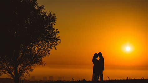 2560x1440 Couple Silhouette 1440p Resolution Hd 4k Wallpapersimagesbackgroundsphotos And