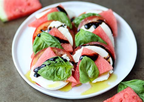 Watermelon Caprese Salad