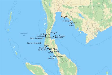 21 Best Islands In Thailand With Map Touropia