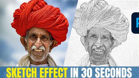 Photo To Pencil Sketch Effect In Photoshop Video Creative Pad Media