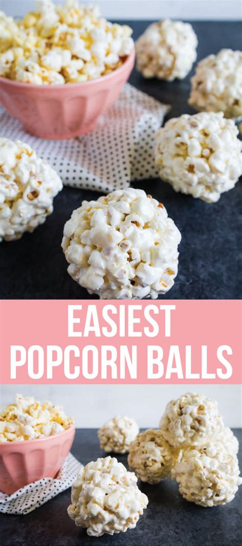Easiest Popcorn Balls Recipe Ever