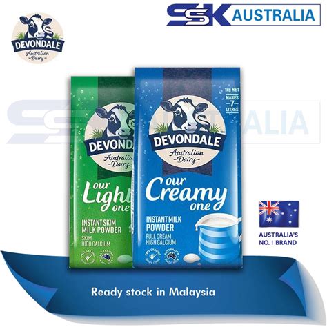 Devondale Full Cream Milk Powder 1kg Shopee Malaysia