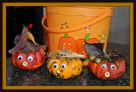 Halloween Crafts Mini Pumpkin Craft Fun Littles