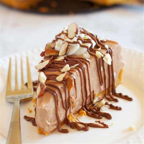 Easy No Bake Nutella Cheesecake The Busy Baker