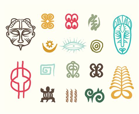 African Adinkra Symbol Vectors Vector Art And Graphics