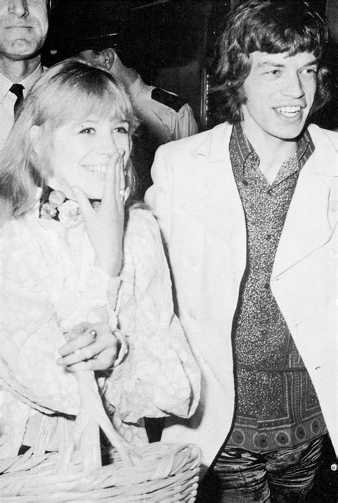 Marianne Faithfull And Mick Jagger 37 Vintage Pictures Of The