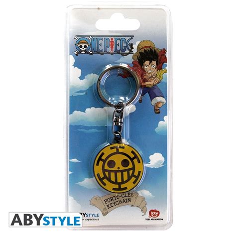 One Piece Keychain Trafalgar Law X4 Abysse Corp