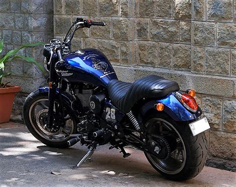 What if you already own one and feel bored with its presence, getting the mod job done from parpin's garage can spark another sprout of. 500cc Royal Enfield Nautilus Cruiser by Bulleteer Customs