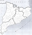 Mapa Comarques Catalunya