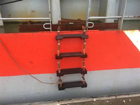 1000 Ways To Secure A Pilot Ladder And Only One Is Correct Correction